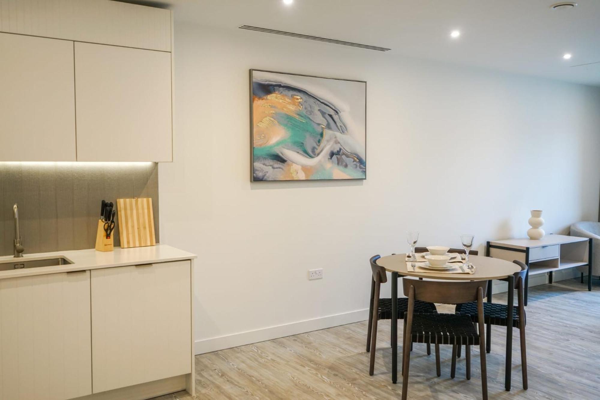 런던 Coppermaker Square In Stratford 아파트 호텔 외부 사진